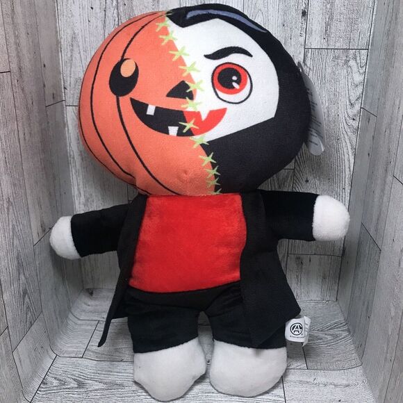 Other - A&A Global Ind. Plush 14 inch Pumpkin Vampire‎ 2024 Stuffed Animal Mash up Toy